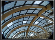 Biga laminada curvada